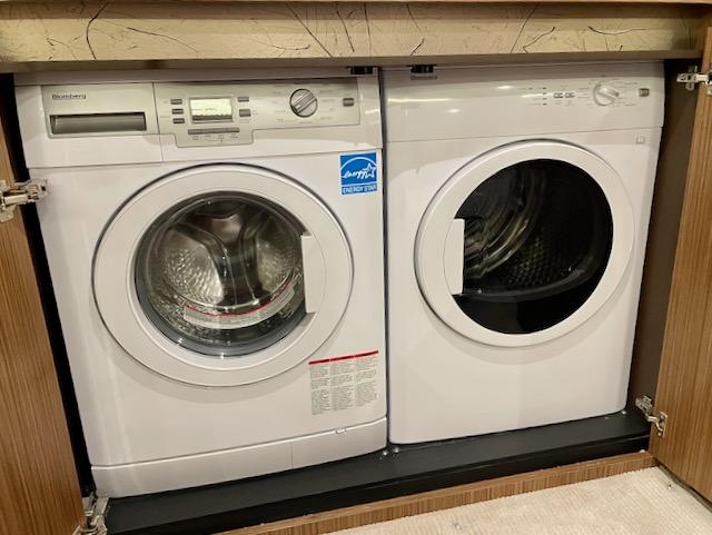 Separate Washer and Dryer