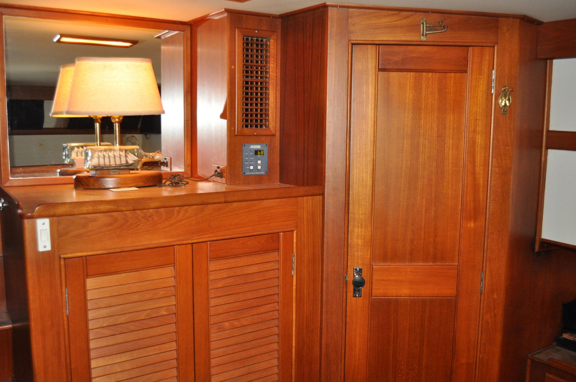 Master Stateroom Cedar Closet and Seperate Shower
