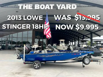 2013 Lowe Stinger 18 HP