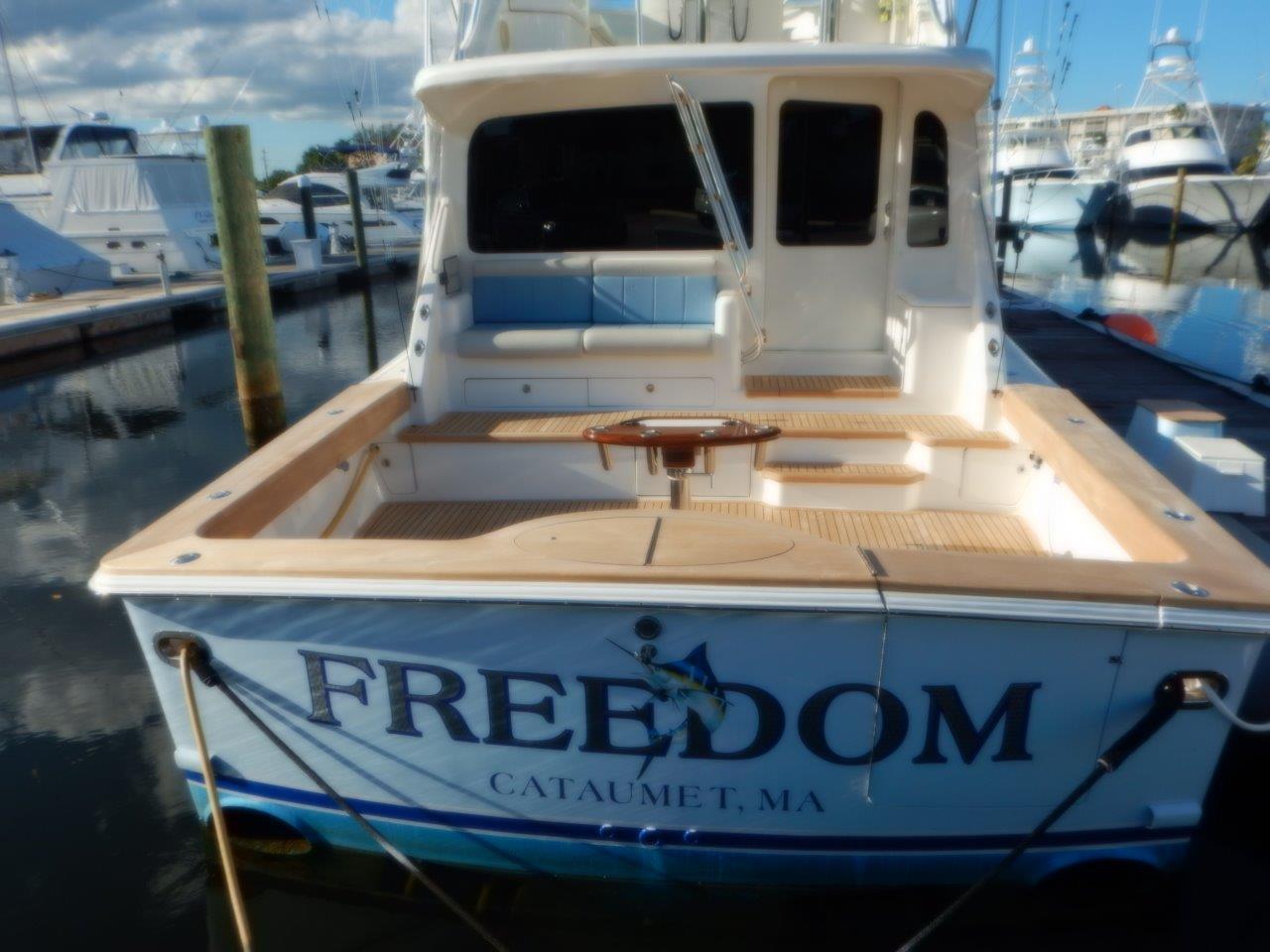 Ocean 58 FREEDOM -  Cockpit & Transom