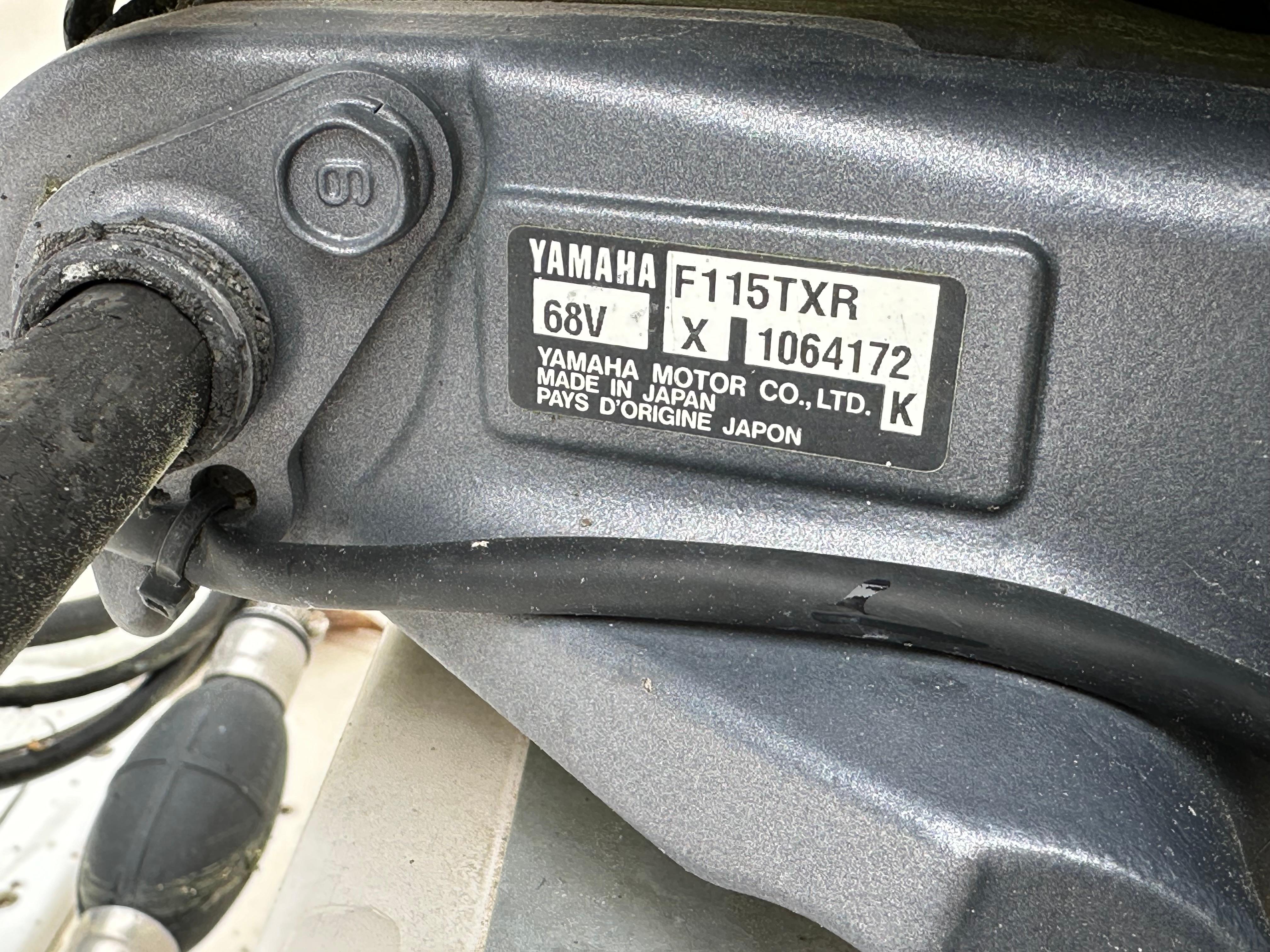 Yamaha 115 4 Stroke engine 