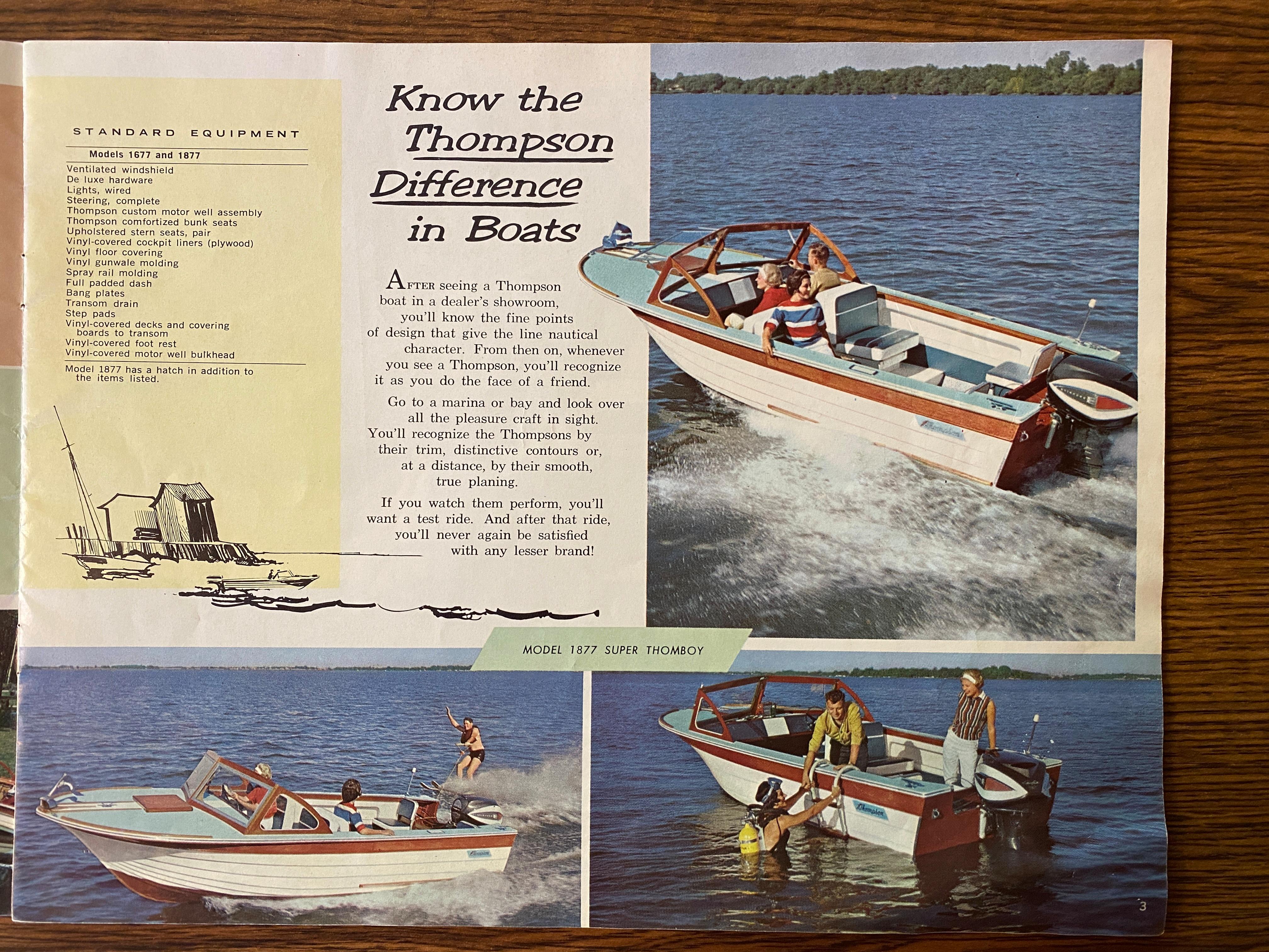Used 1963 Thompson 1877, 49424 Holland - Boat Trader