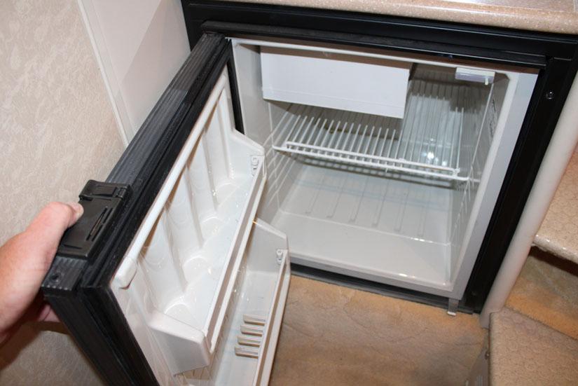 Galley Refrigerator Open