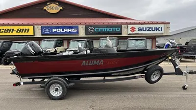2024 Alumacraft COMPETITOR 165 SIDE CONSOLE - BLACK/RED
