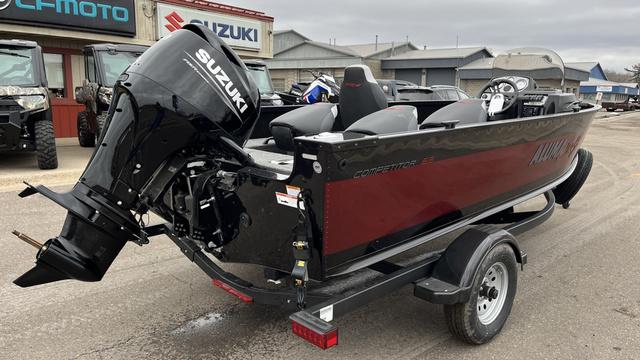2024 Alumacraft COMPETITOR 165 SIDE CONSOLE - BLACK/RED