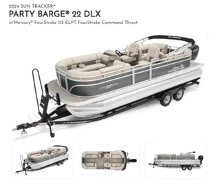 2024 Sun Tracker Party Barge 22 DLX