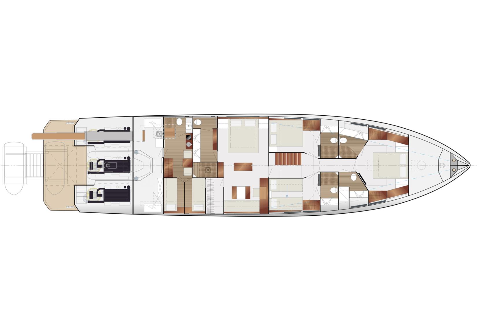 2024 Delta Powerboats 88 Carbon Yacht