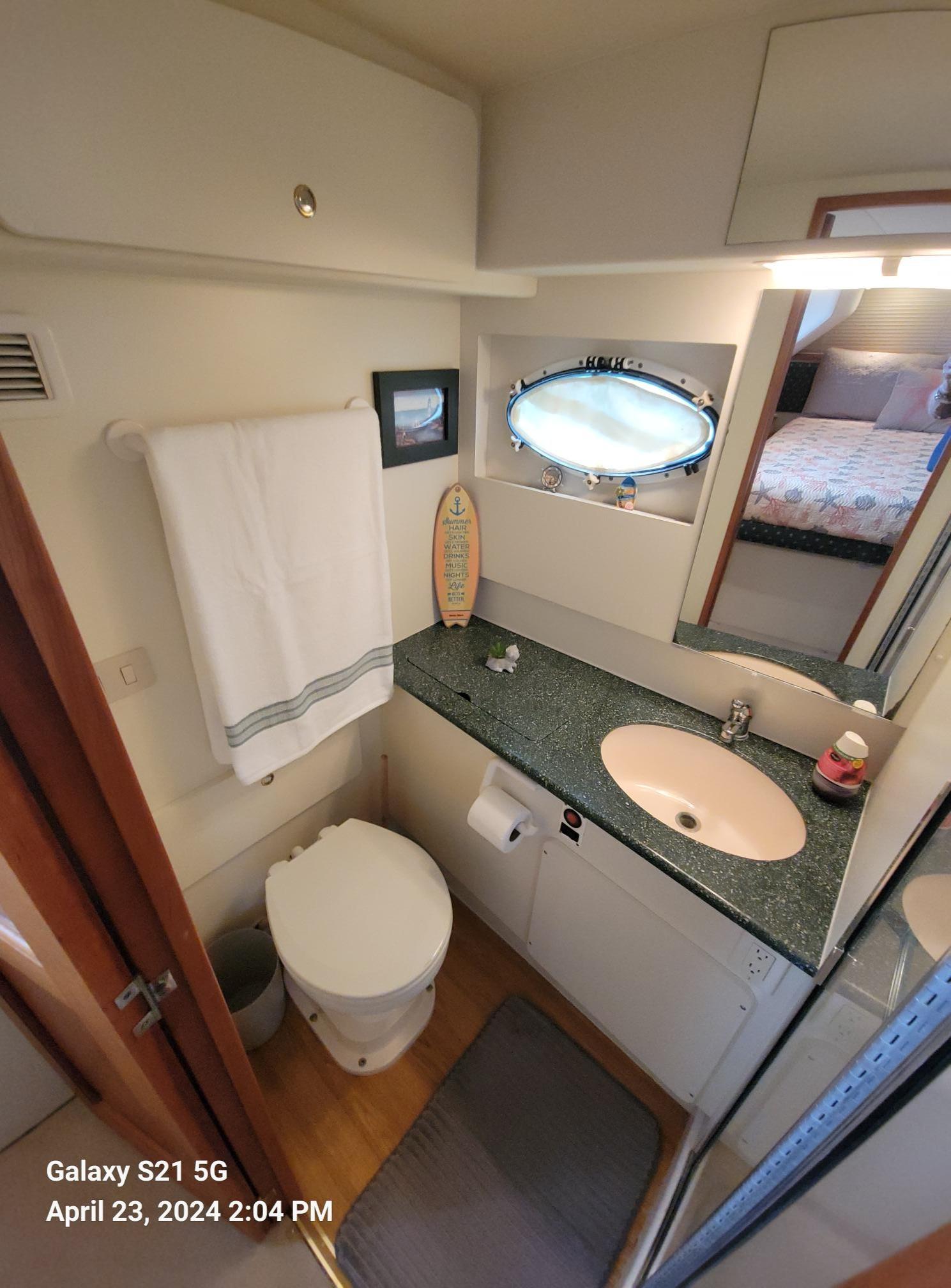 'South Bound' - Master Stateroom Head w/ Shower stall