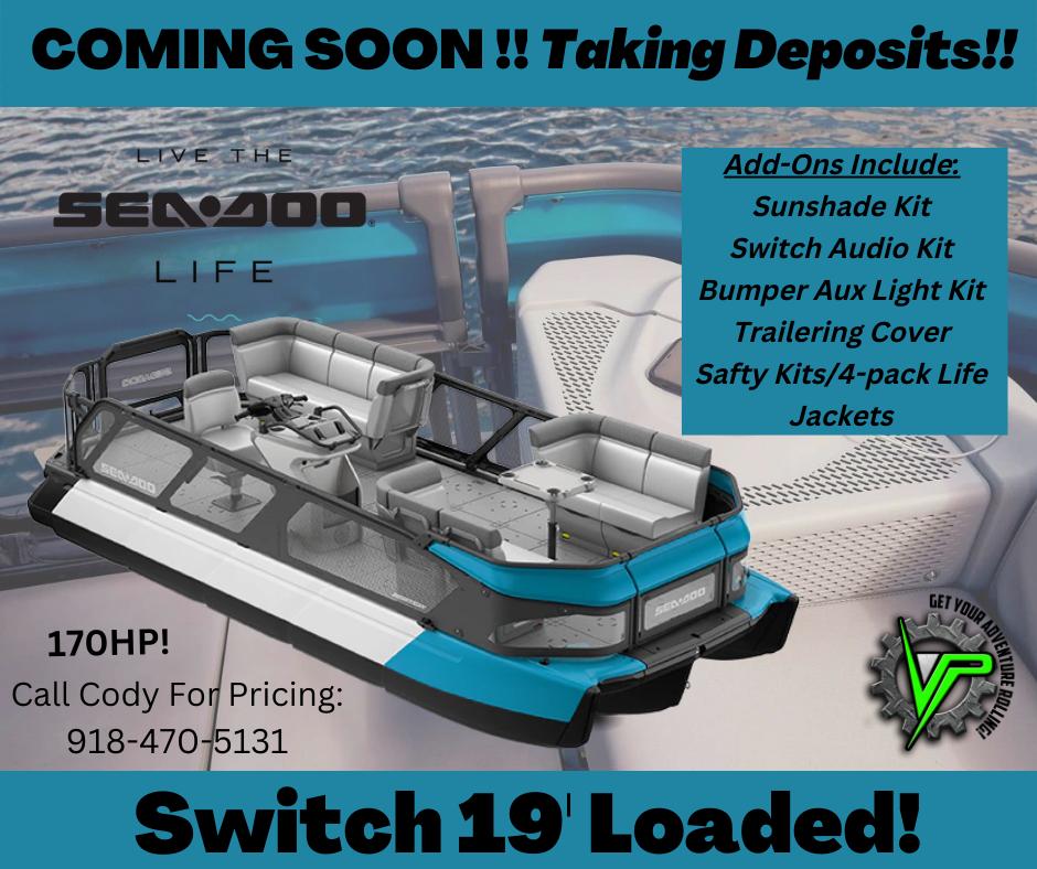 New 2023 Sea-Doo Switch 19', 74501 McAlester - Boat Trader