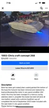 1993 Chris-Craft Concept 268