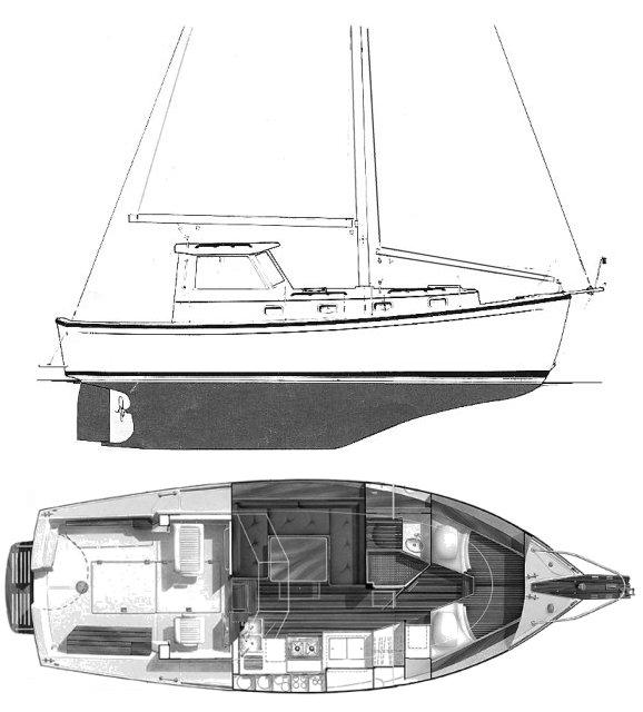 1987 Cape Dory 300 MS