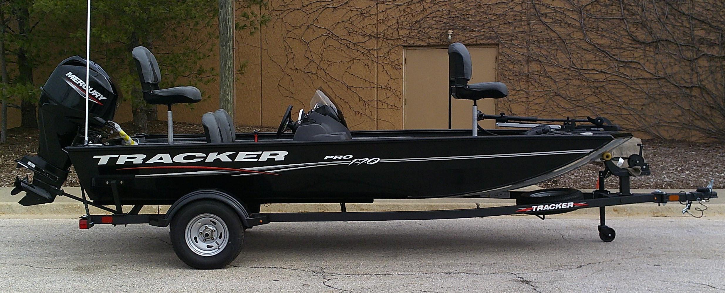 TRACKER Boats: 2018 Pro 170 Aluminum Fishing Boat 