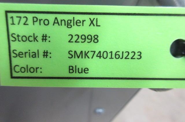 2023 Smoker Craft Pro Angler XL 172