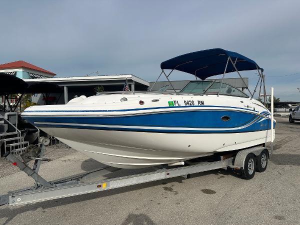 2015 Hurricane SunDeck SD 2400 IO Deck Boat Boat Review 