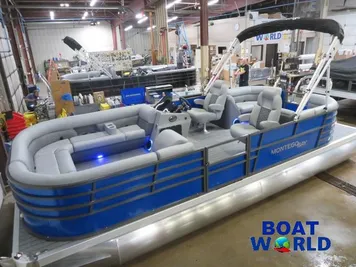 2023 Montego Bay 8522 Quad Lounge BR Pontoon & Honda 115HP 4-Stroke