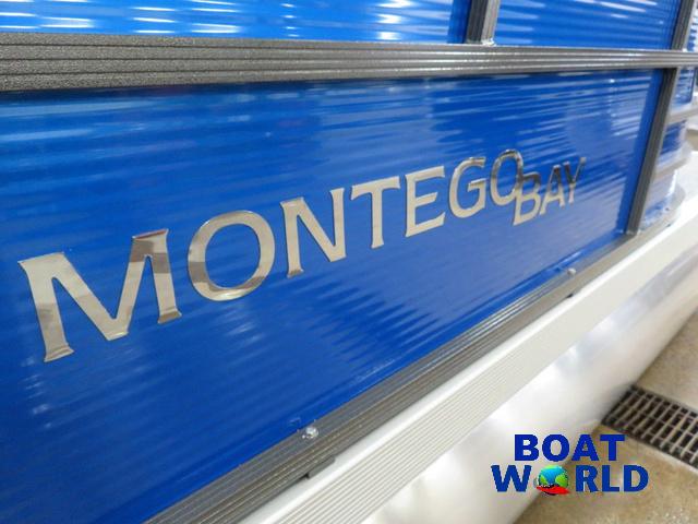 2023 Montego Bay 8522 Quad Lounge BR Pontoon & Honda 115HP 4-Stroke