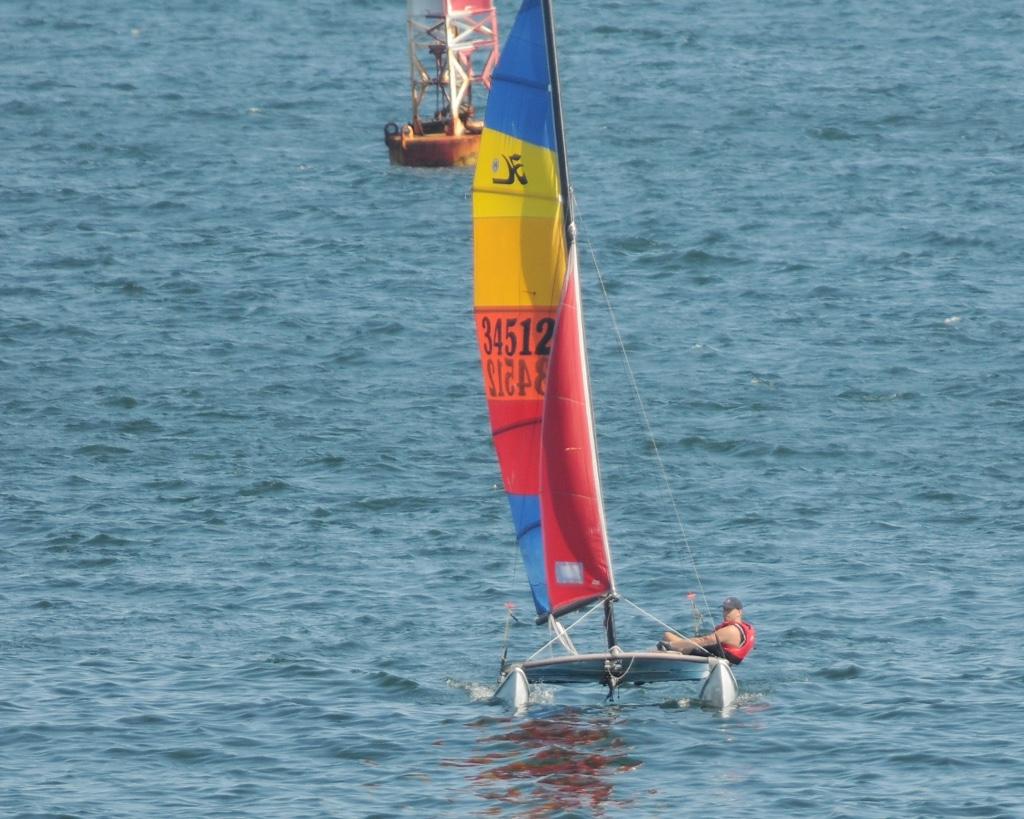 Used 1980 Hobie 14 Turbo, 04564 Round Pond Boat Trader