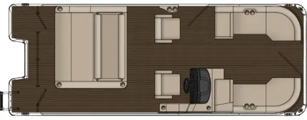 2022 Bentley Pontoons Elite 223 Swingback