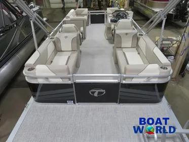 2024 Tahoe Sport 2180 Quad Lounge Pontoon & Honda 4-Stroke EF