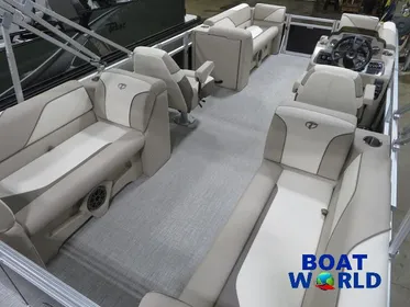 2024 Tahoe Sport 2180 Quad Lounge Pontoon & Honda 4-Stroke EF