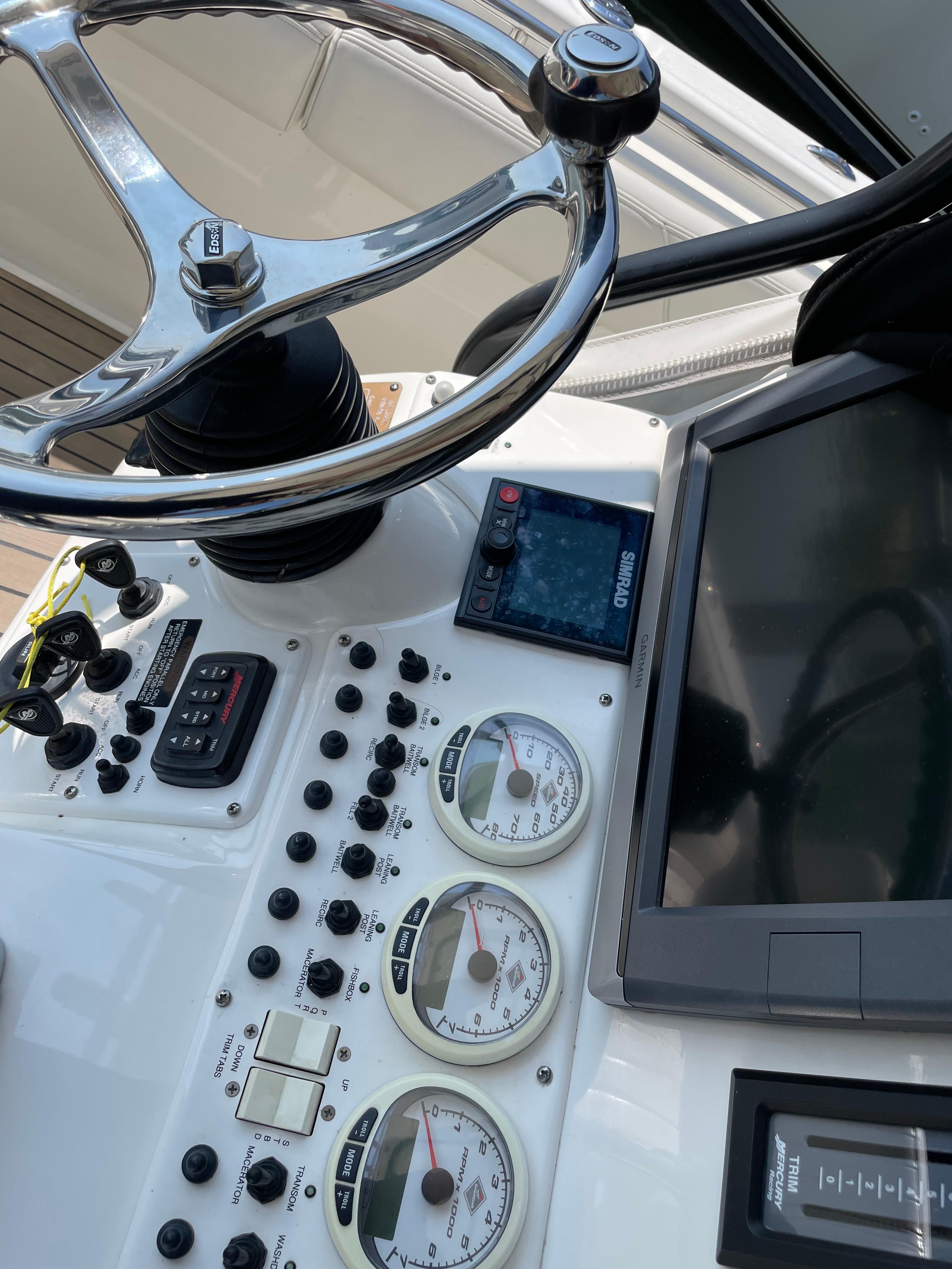 Helm Gauges and Garmin GPS