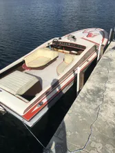 1977 Continental 21 Ski Boat