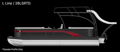 2024 Bennington 26 LSRTD - Top Deck With Slide - Tritoon
