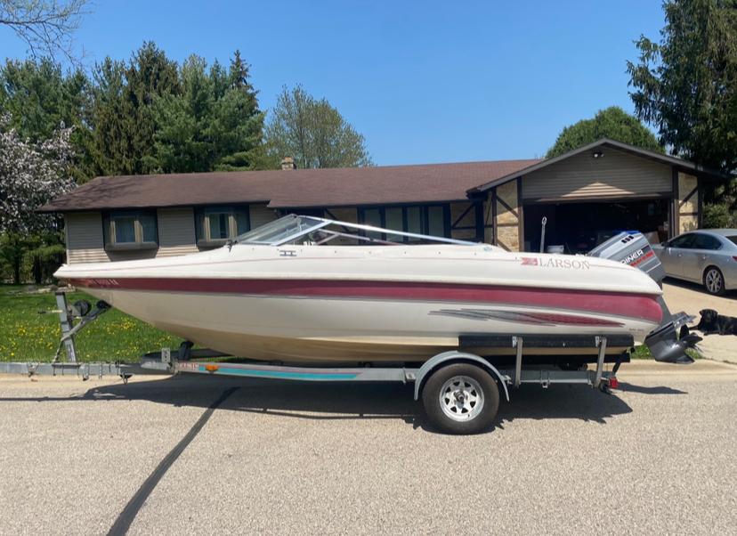 Used 1997 Larson Fish/Ski 150 HP Outboard, 53593 Verona - Boat Trader