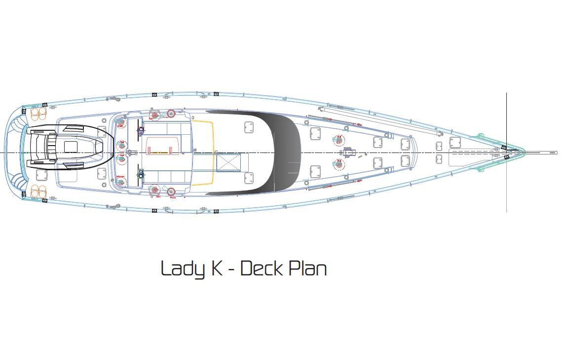 Lady K - Deck Plan