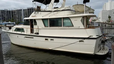 1986 Hatteras 53 Extended Deckhouse Motor Yacht