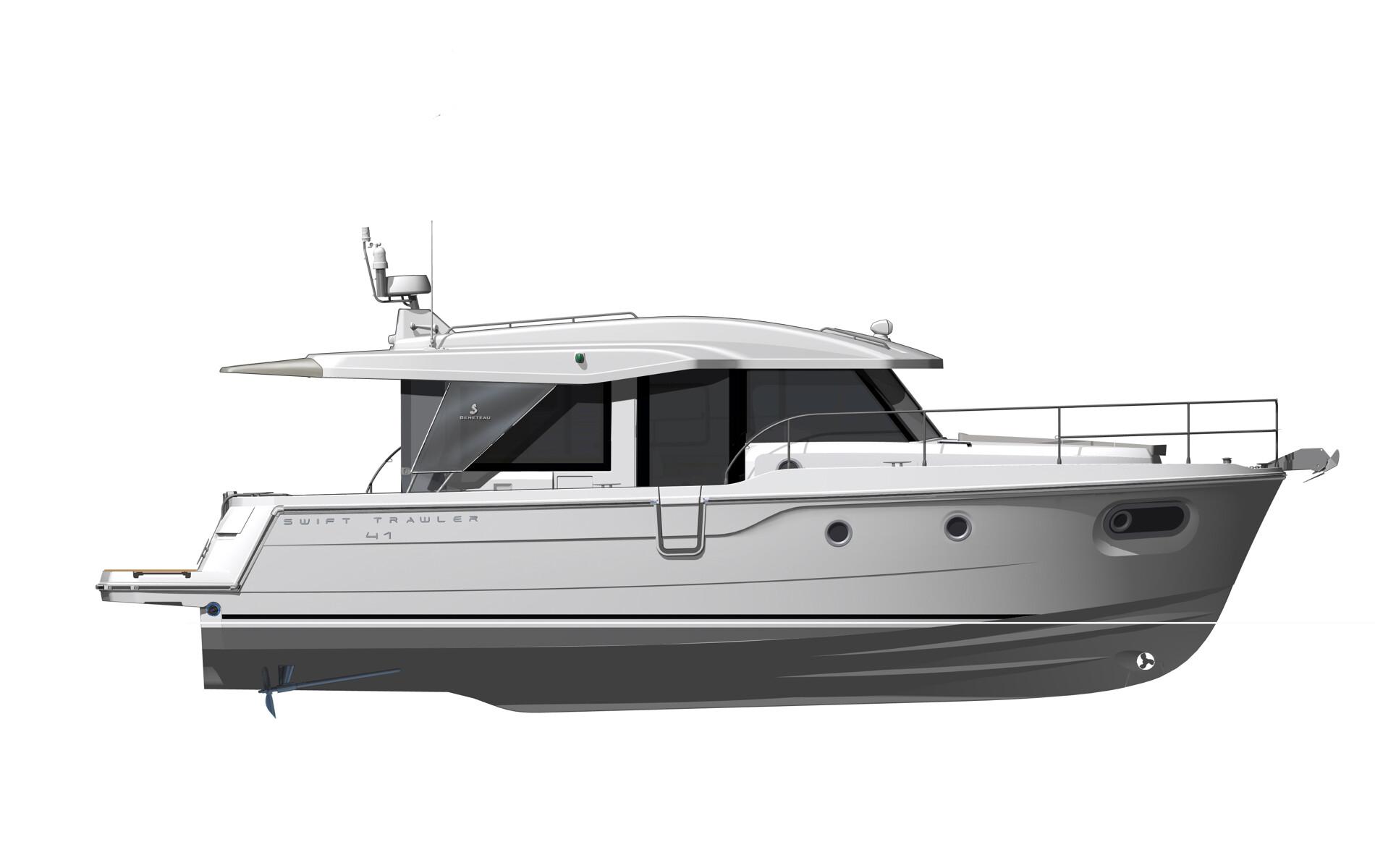 2024 Beneteau Swift Trawler 41 Sedan