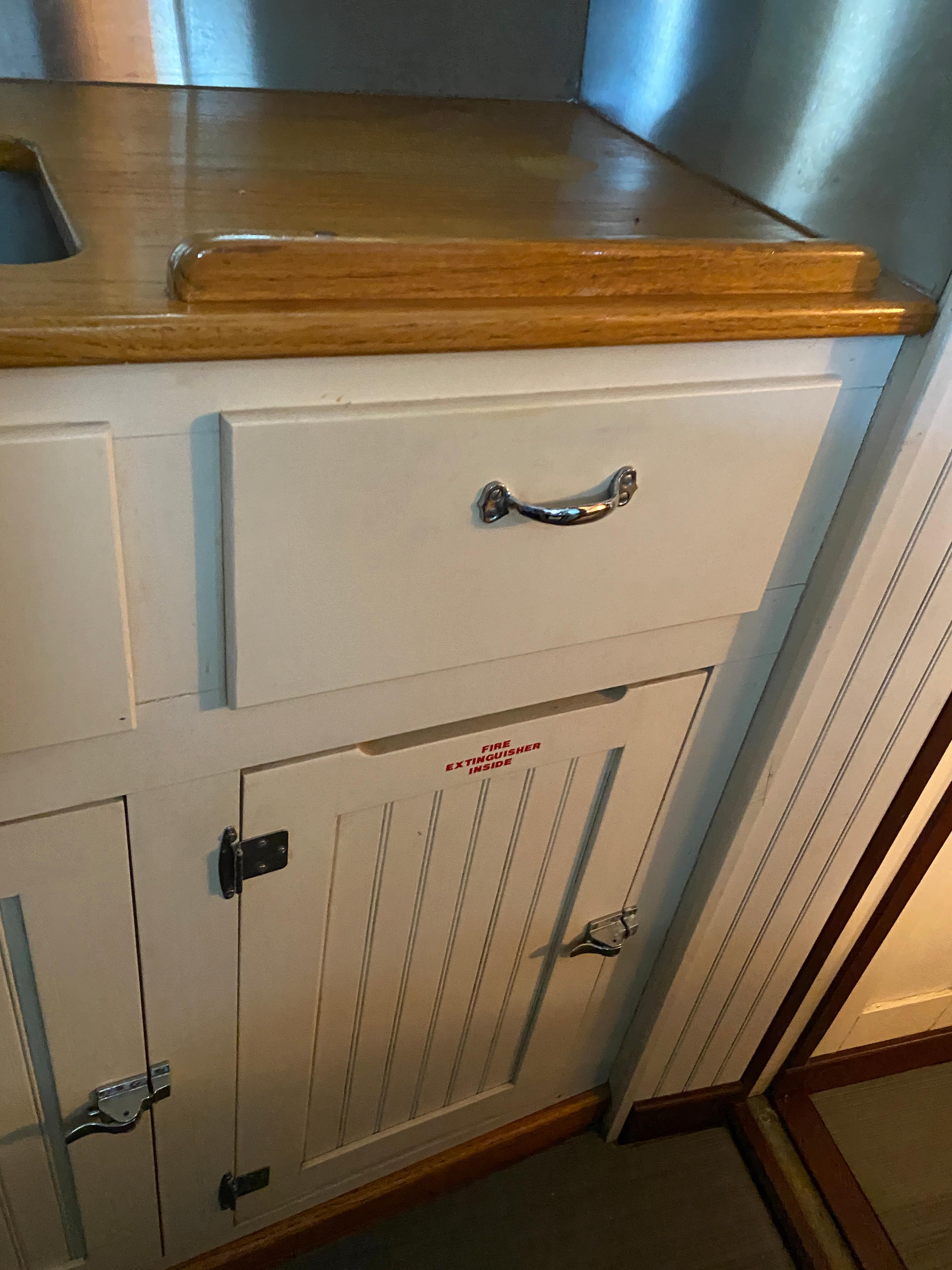 Galley Cabinet Detail