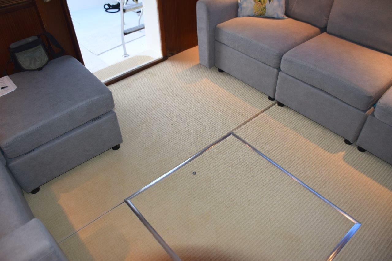 New bound edge carpeting & New Sofas