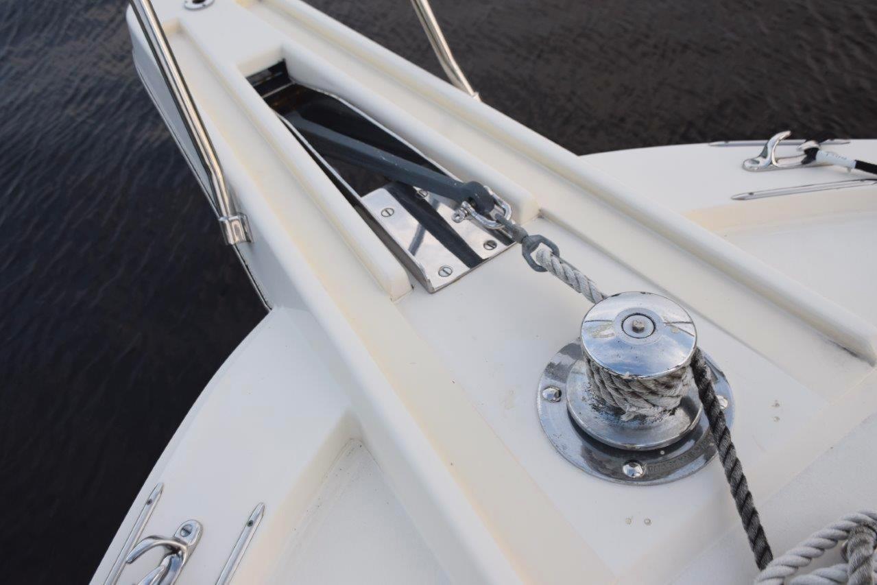 Rebuilt Galley-made windlass, CQR anchor/rode