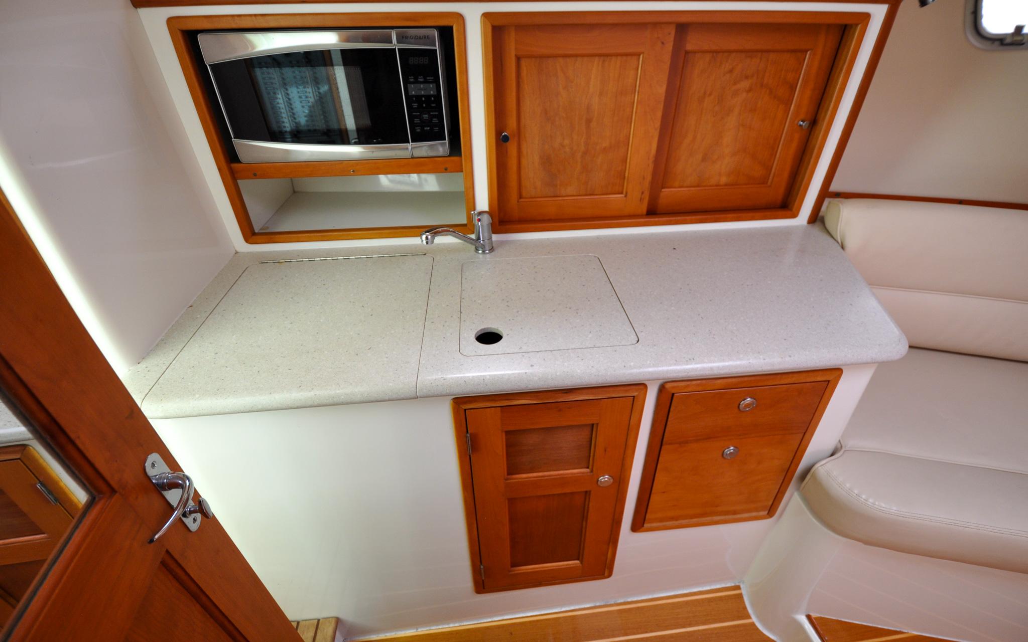 MJM 29z Downeast - Stepping Out - Cabin - Galley
