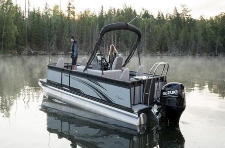 New 2024 Qwest Pontoons E 8518 Aq Xre Fish- Lt, 49332 Mecosta - Boat Trader