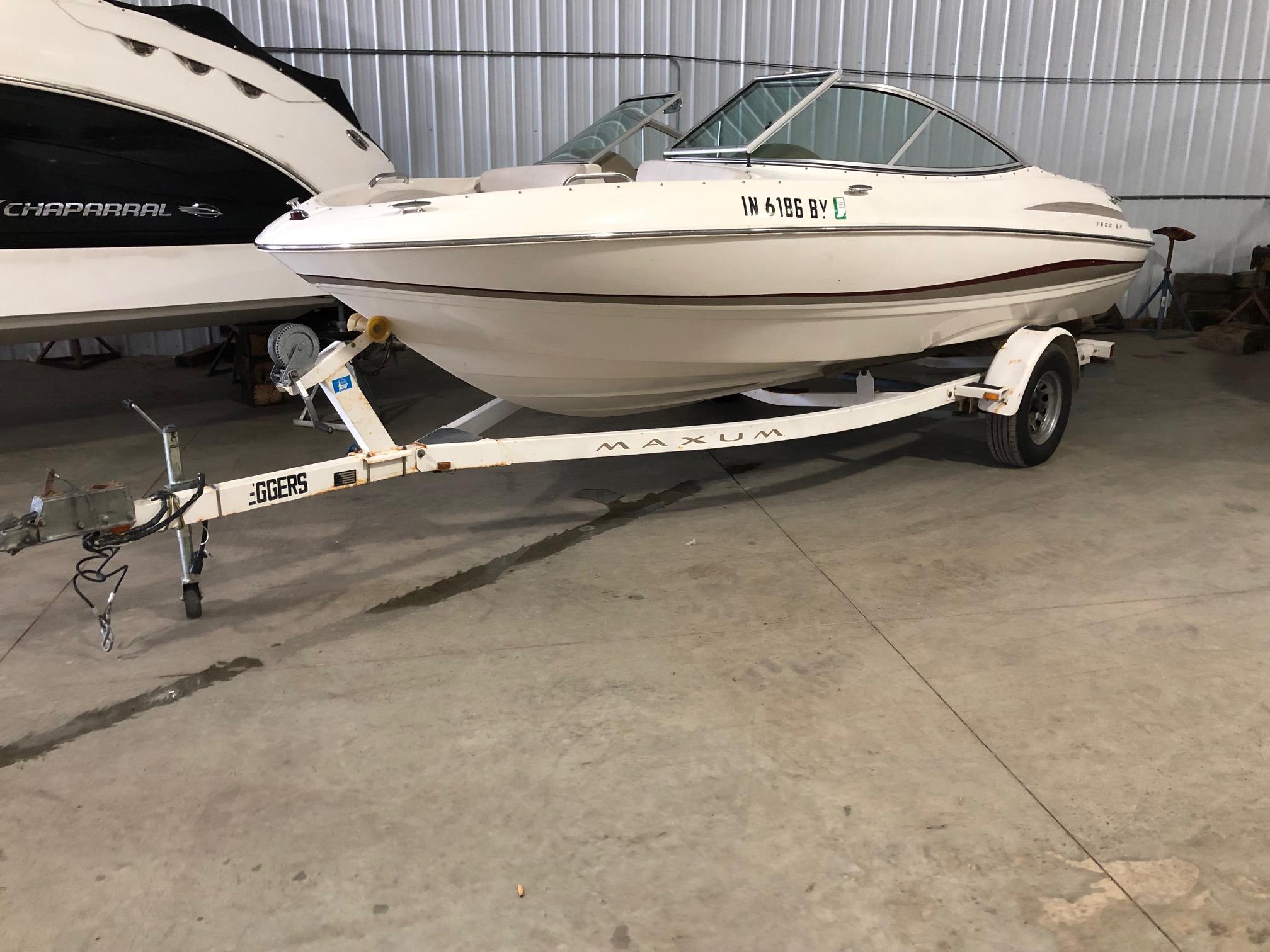 Used 2002 Maxum 1900 SR, 46350 La Porte Boat Trader