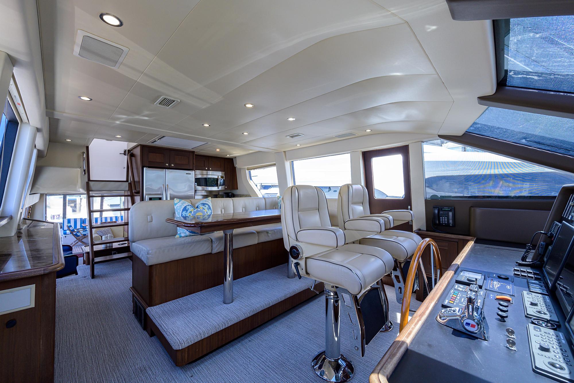 Pacific Mariner 65 Last Call - Pilothouse