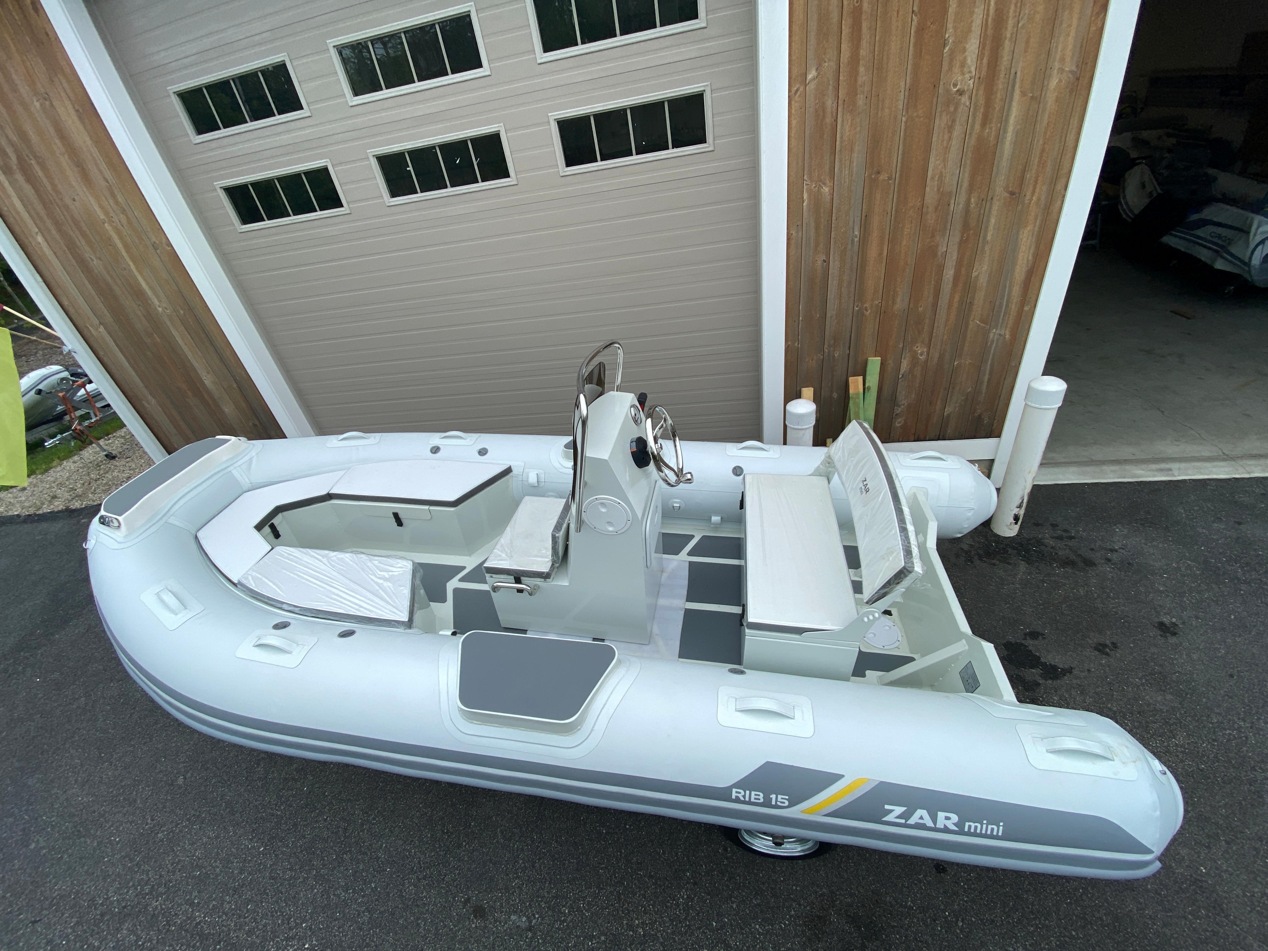 ZAR mini LUX Tender 13 Inflatable Boat - Aluminium RIB Dinghy