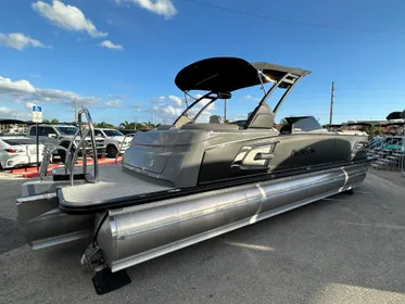 2024 Avalon 2785 Excalibur LTD, Windshield Elite, Tri Toon, High Performance, Mercury Racing 400R V-10