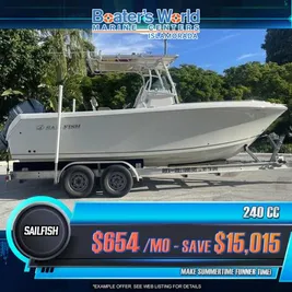 2017 Sailfish 240 CC