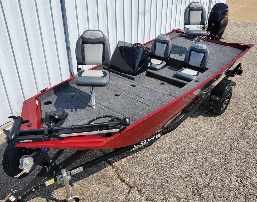 2023 Lowe Boats Skorpion 17' bass fishing boat crappie pkg boat