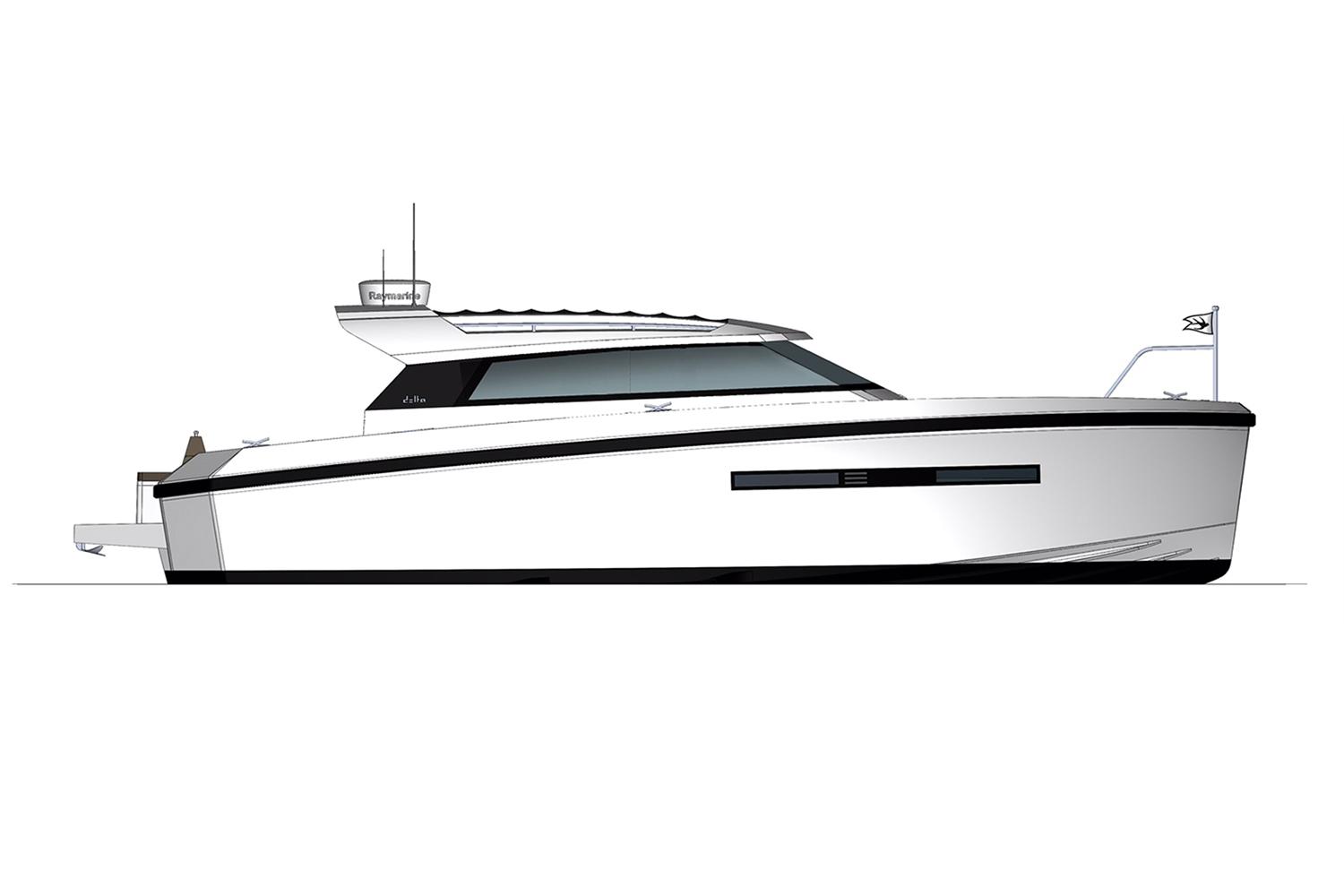 2024 Delta Powerboats 33 Coupe