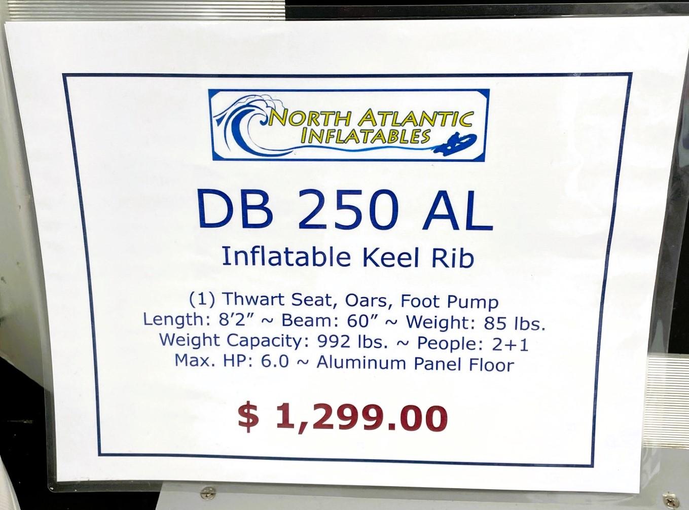 2022 North Atlantic Inflatables DB250AL