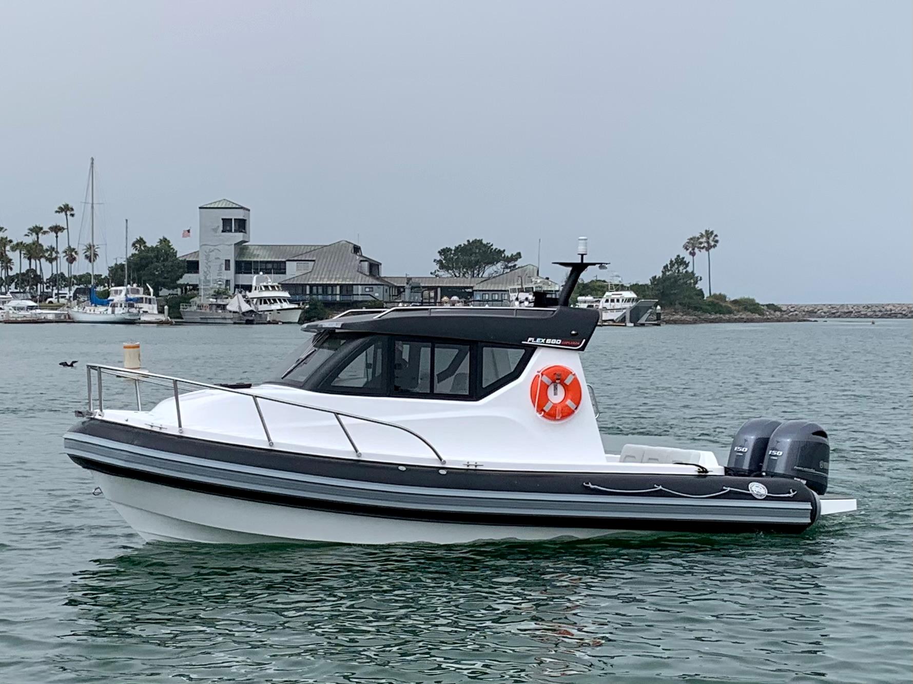 2023 Flexboat 680 Cabin Twin Yamaha 150's