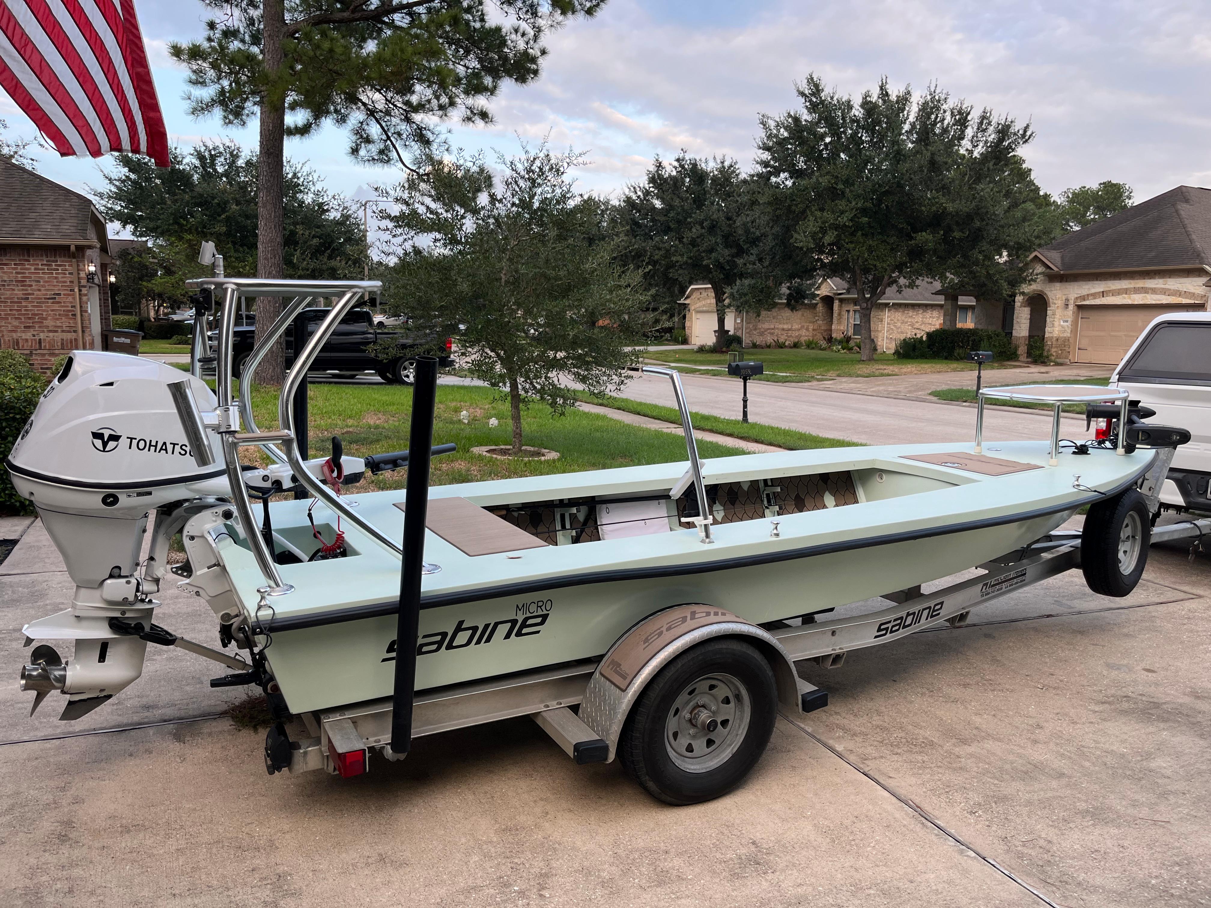 Used 2019 Sabine Skiffs Micro, 77539 Dickinson Boat Trader