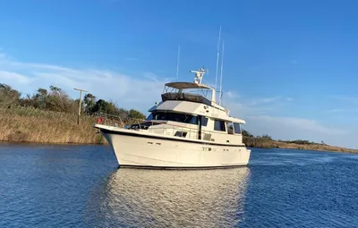 1987 Hatteras Cockpit Motoryacht