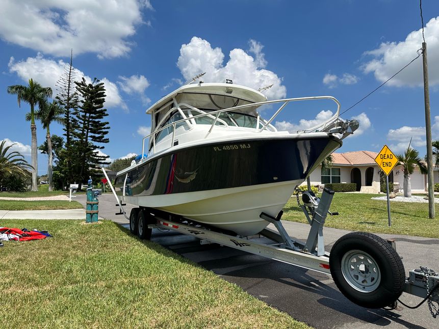 Shop Used 2003 Edgewater 265 Express For Sale In Cape Coral BoatTrader