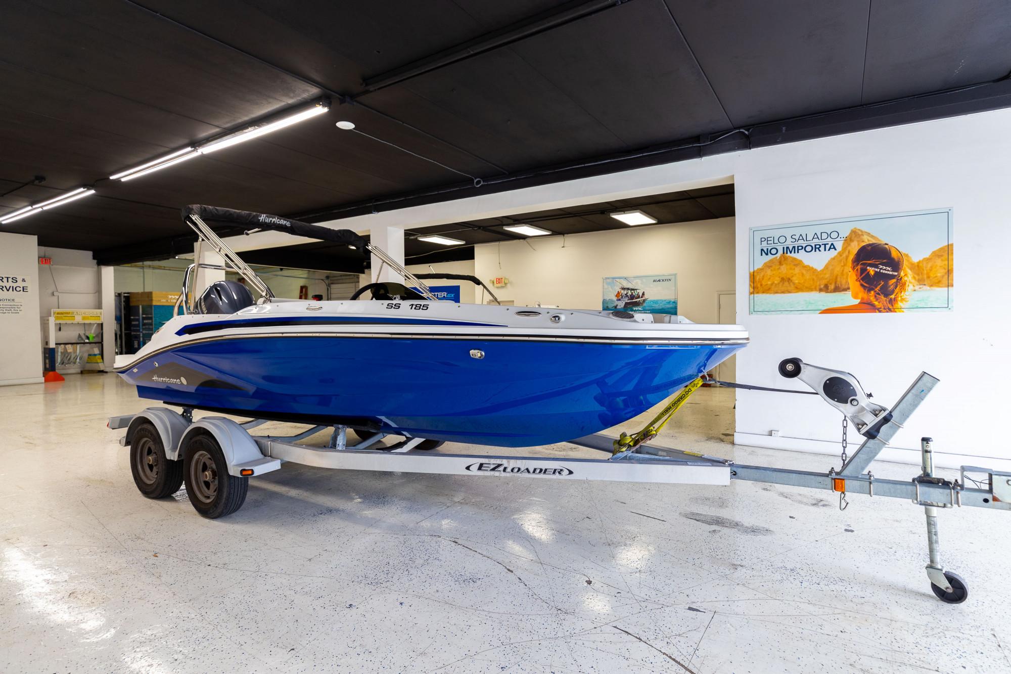 New 2023 Hurricane SunDeck Sport OB SS 185 OB boat for sale in West Palm  Beach, FL (#8859), New & Used Boat Dealer