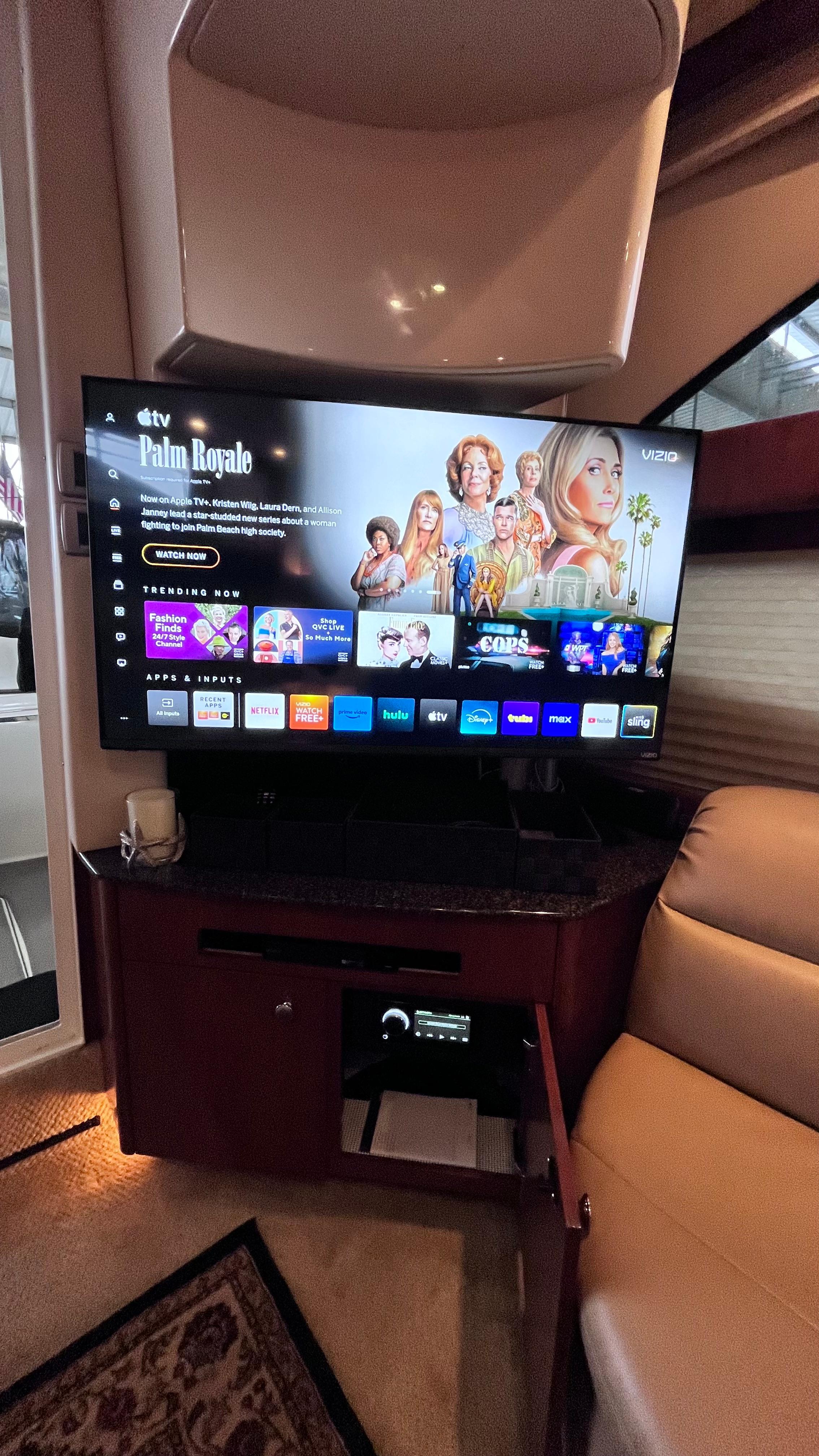 New Vizio Smart TV in Salon